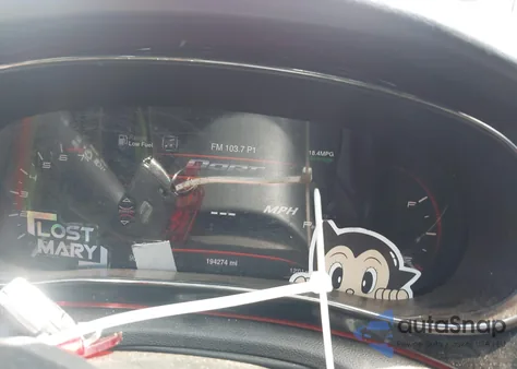 2015 Dodge Dart Gt из США, поврежденный, VIN 1C3CDFEB0FD166622